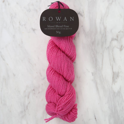 Rowan Island Blend Fine Fuşya El Örgü İpi - 107