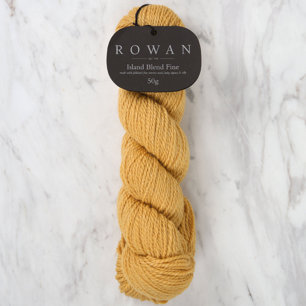 Rowan Island Blend Fine Hardal El Örgü İpi - 108