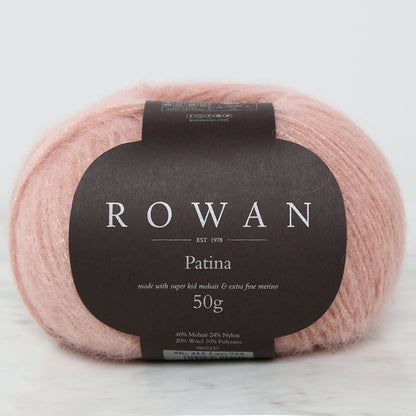 Rowan Patina Simli Pembe El Örgü ipi - 412