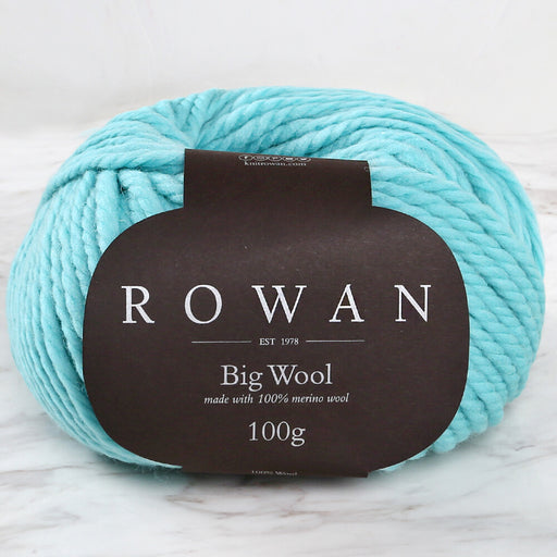 Rowan Big Wool Mint Yeşili El Örgü İpi - 00092