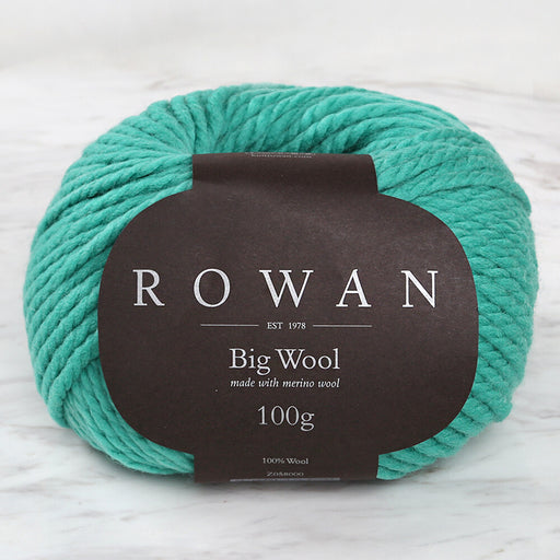 Rowan Big Wool Yeşil El Örgü İpi - 00093