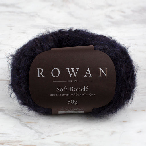 Rowan Soft Boucle 50gr Siyah El Örgü İpi 606