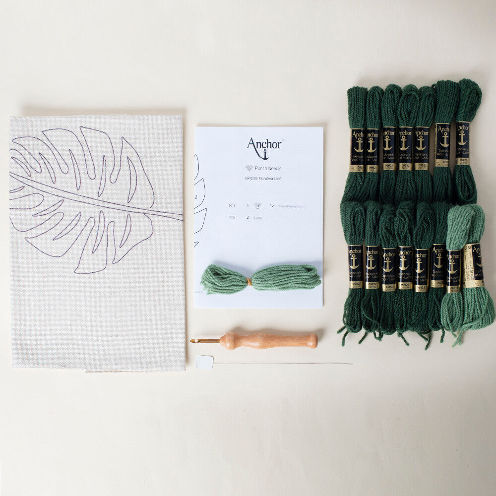 Anchor Monstera Yaprağı Punch Kiti(20 cm) - APN006