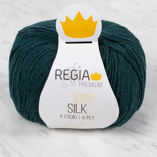 SMC Regia Premium Silk 4-ply Koyu Yeşil El Örgü İpi - 9801632 - 00070