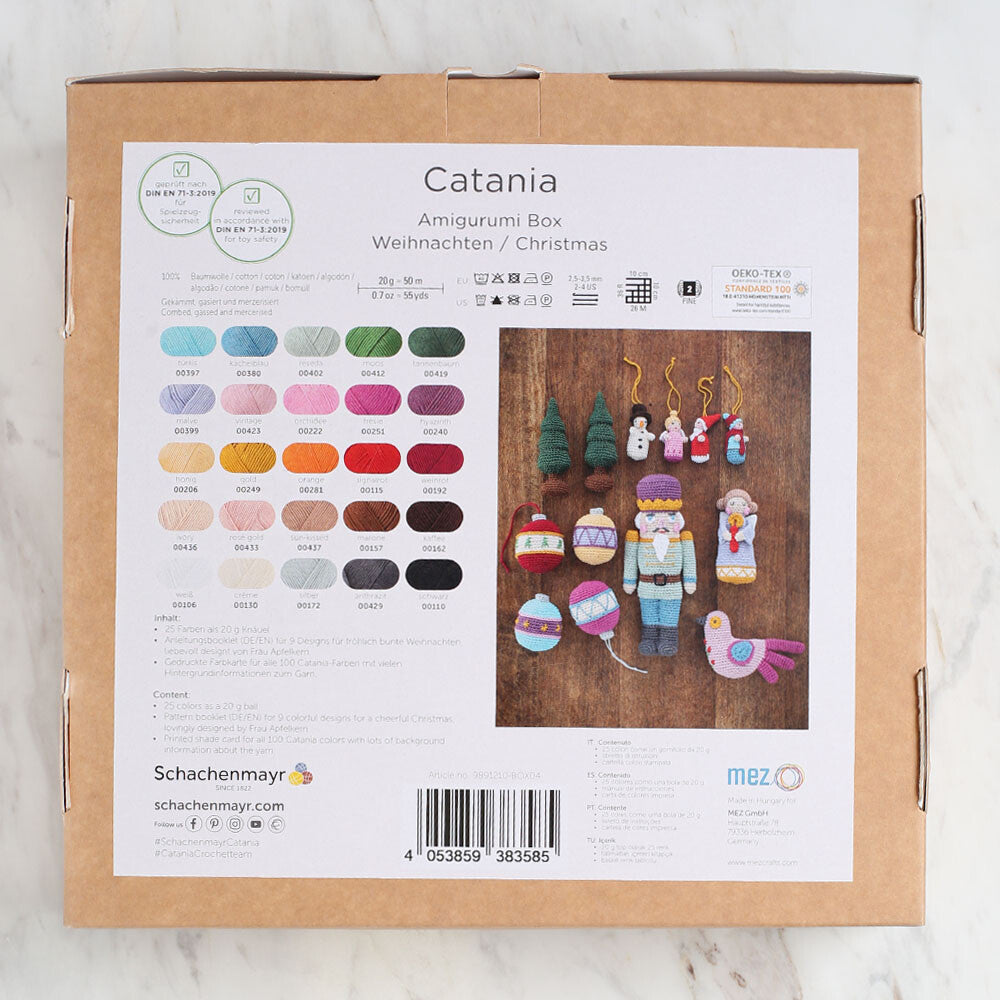 Smc Catania Amigurumi Set Christmas 9891210-BOX04