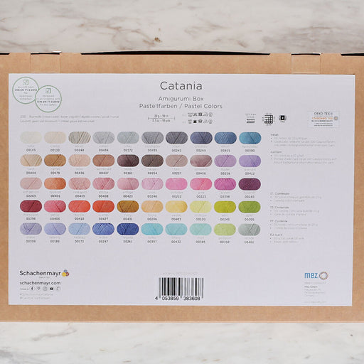 Smc Catania Amigurumi Set Pastel Colors 9891210-BOX02