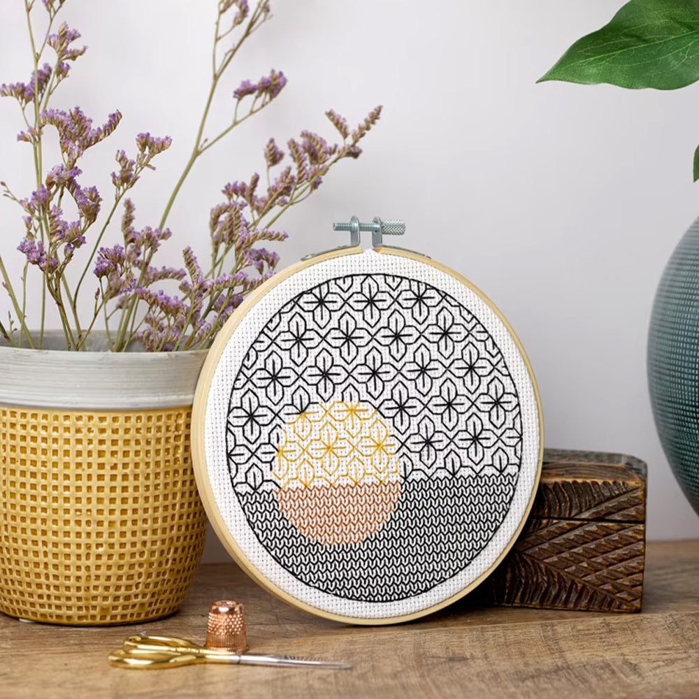 Anchor Blackwork Geometric Circles İşmele Kiti - ABW0003