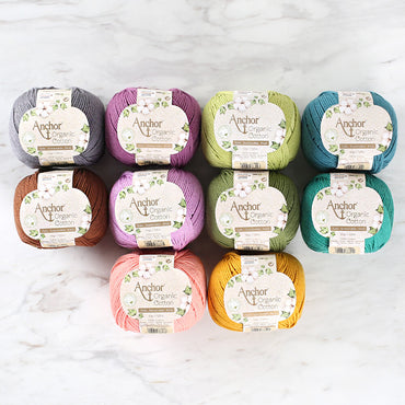 Anchor Organic Cotton Karışık Renk 10'lu Set - A28G002-09061
