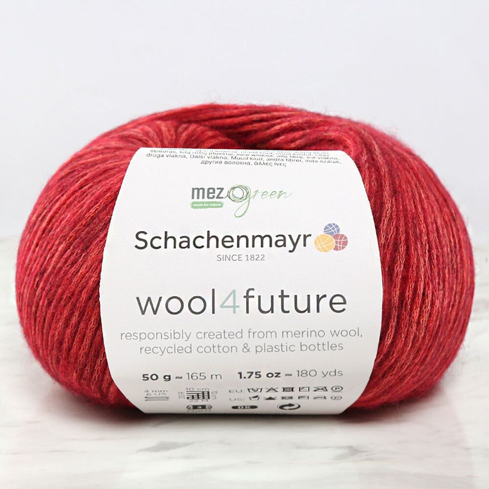 Smc wool4future Kırmızı El Örgü İpi - 9807594-00033