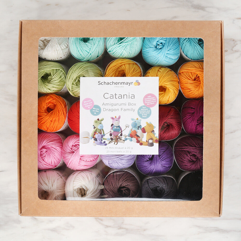 Smc Catania Amigurumi Set Ejderha Ailesi 9891210-BOX15