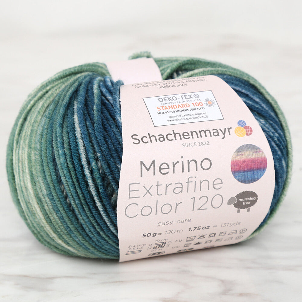 SMC Merino Extrafine Color 120 Ebruli  El Örgü İpi - 9807553 - 000474