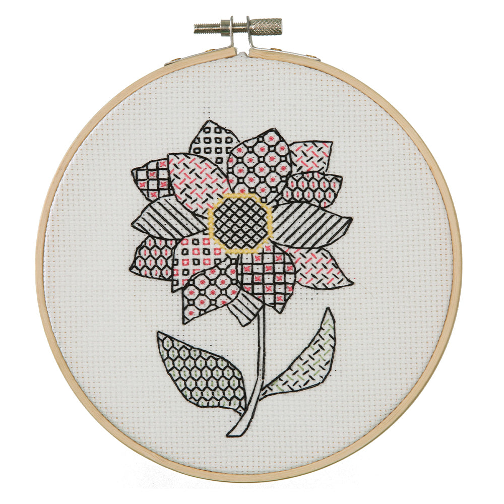 Anchor Modern Blackwork Kit ­ Dahlia - ABW0006