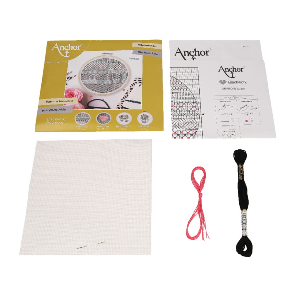 Anchor Modern Blackwork Kit ­ Stripe - ABW0008
