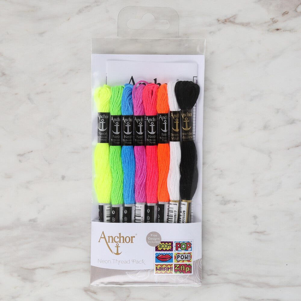 Anchor Muline 8 Farklı Renk Nakış İpliği Seti A29NE08-00001