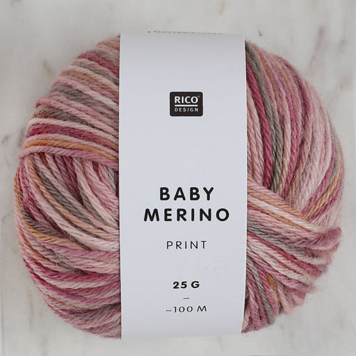 Baby Merino Print 25 gr Bebek El Örgü İpi - 005