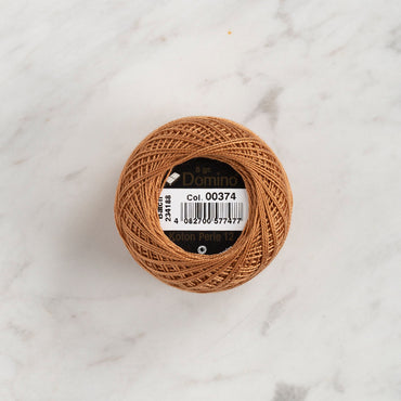 Domino Koton Perle 5gr Kahverengi No:12 Nakış İpliği - 4590012-374