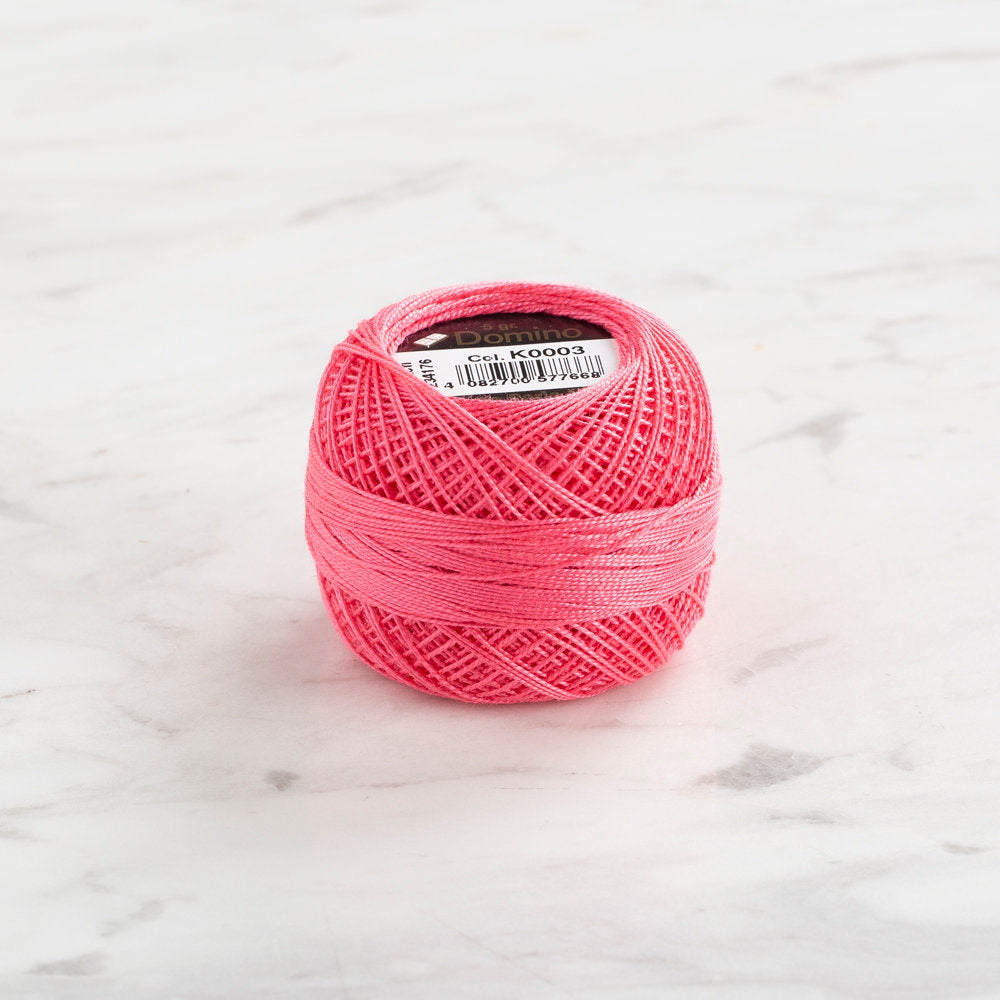 Domino Koton Perle 5gr Pembe No:12 Nakış İpliği - 4590012-K0003