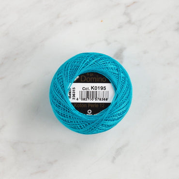 Domino Koton Perle 5gr Turkuaz No:12 Nakış İpliği - 4590012-K0195