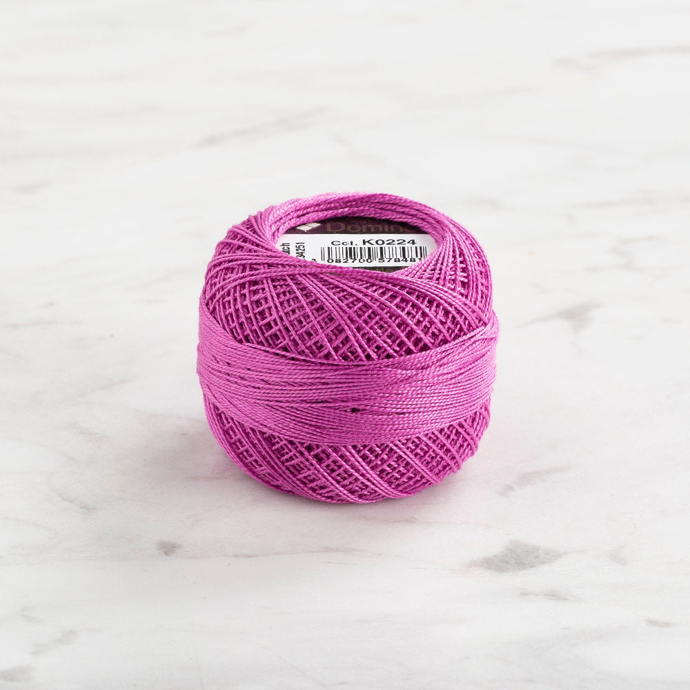 Domino Koton Perle 5gr Mor No:12 Nakış İpliği - 4590012-K0224