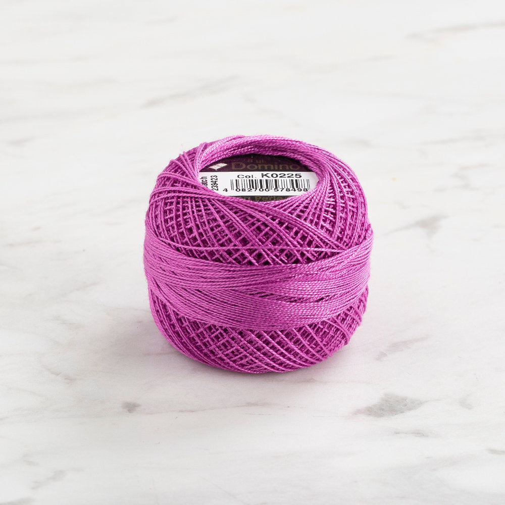 Domino Koton Perle 5gr Mor No:12 Nakış İpliği - 4590012-K0225