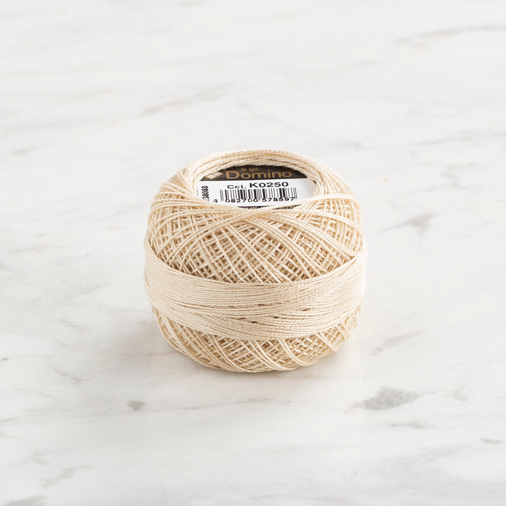 Domino Koton Perle 5gr Ekru No:12 Nakış İpliği - 4590012-K0250