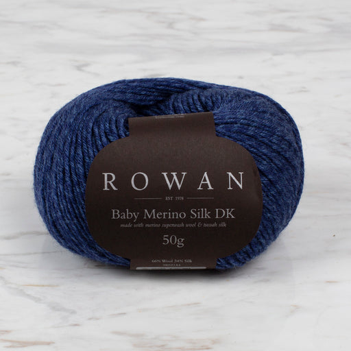 Rowan Baby Merino Silk DK 50gr Kot Mavi El Örgü İpi - SH00682