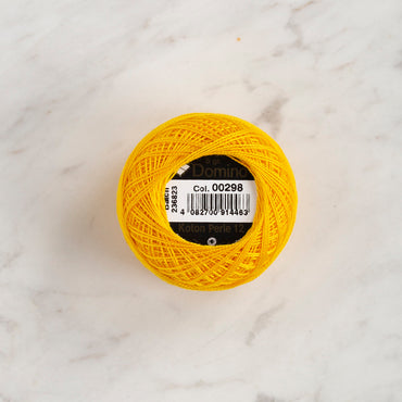 Domino Koton Perle 5gr Sarı No:12 Nakış İpliği - 4590012-298