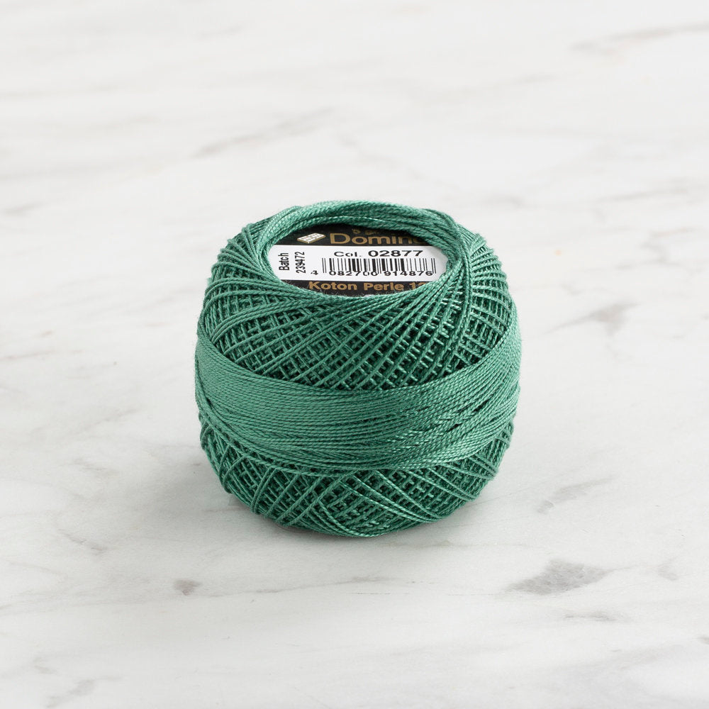 Domino Koton Perle 5gr Yeşil No:12 Nakış İpliği - 4590012-2877