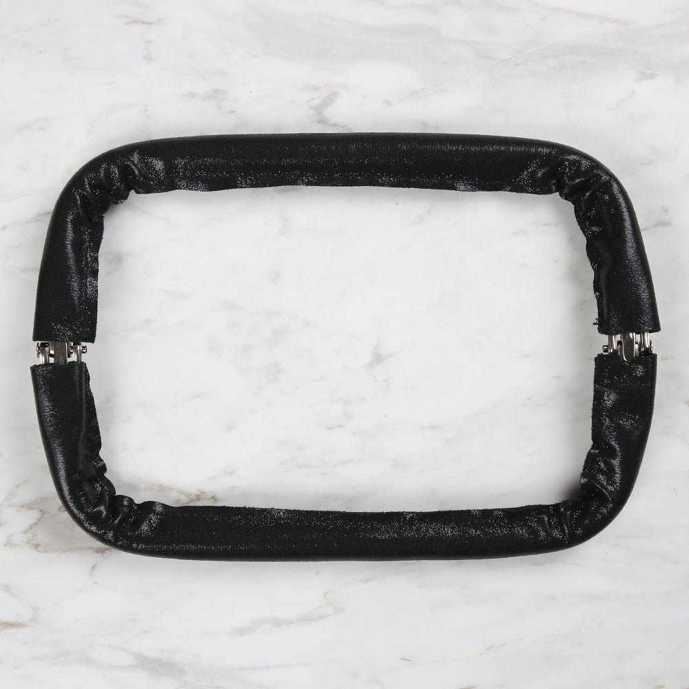 Knitme Gizli Burs 22 cm Siyah BA-0024