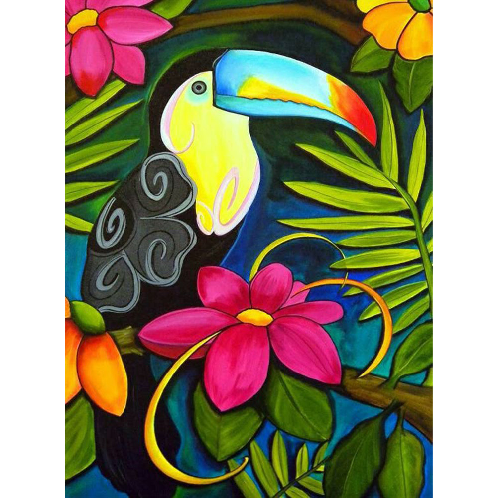 Collection D'Art Mozaik Kit Papağan 19x27 - D7059