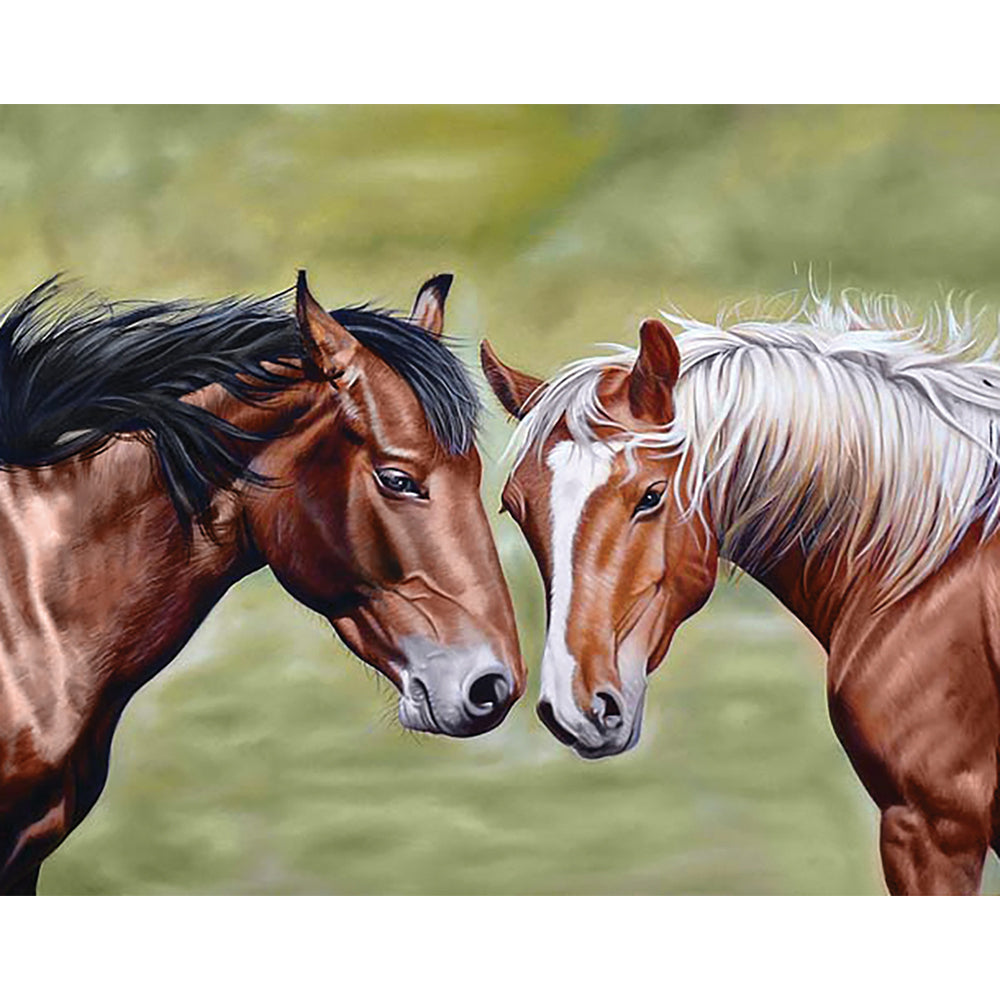 Collection D Art Horses 48 х38 Mozaik Kit - DE072