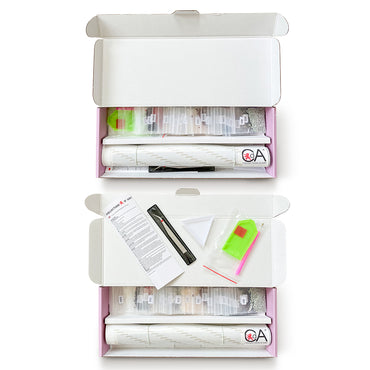 Collection D Art Feathered 27x38 Mozaik Kit - DE677