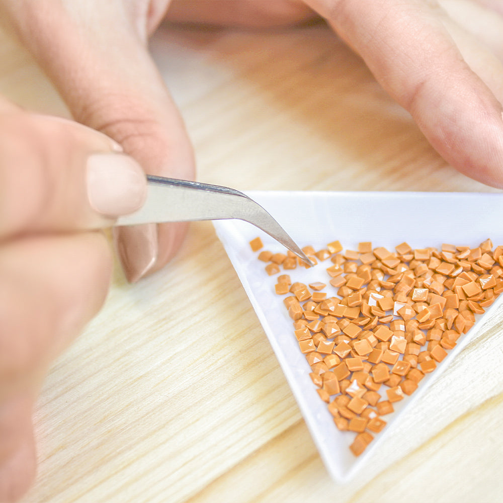 Collection D Art Poppy Bouquet on The Table 48x38 Mozaik Kit - D4605