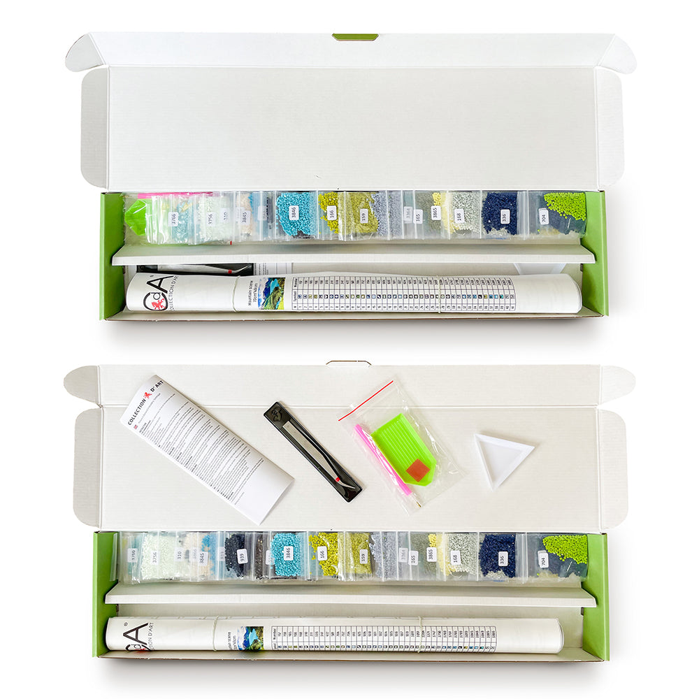 Collection D Art Alpine Bouquet 70x48 Mozaik Kit - DE677