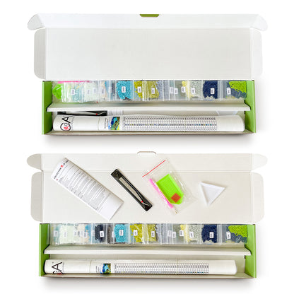 Collection D Art Alpine Bouquet 70x48 Mozaik Kit - DE677