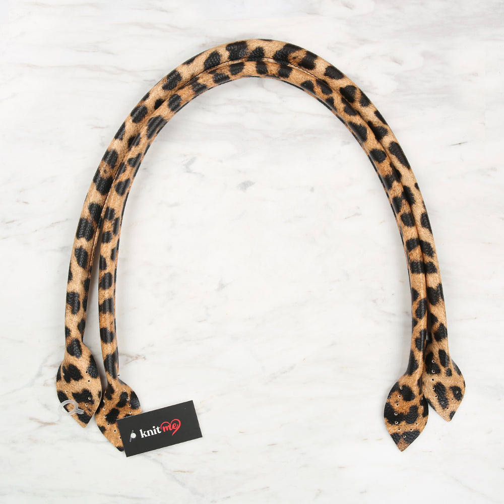 Knitme Penguen Çanta Askısı 70 cm Leopar BA-0041