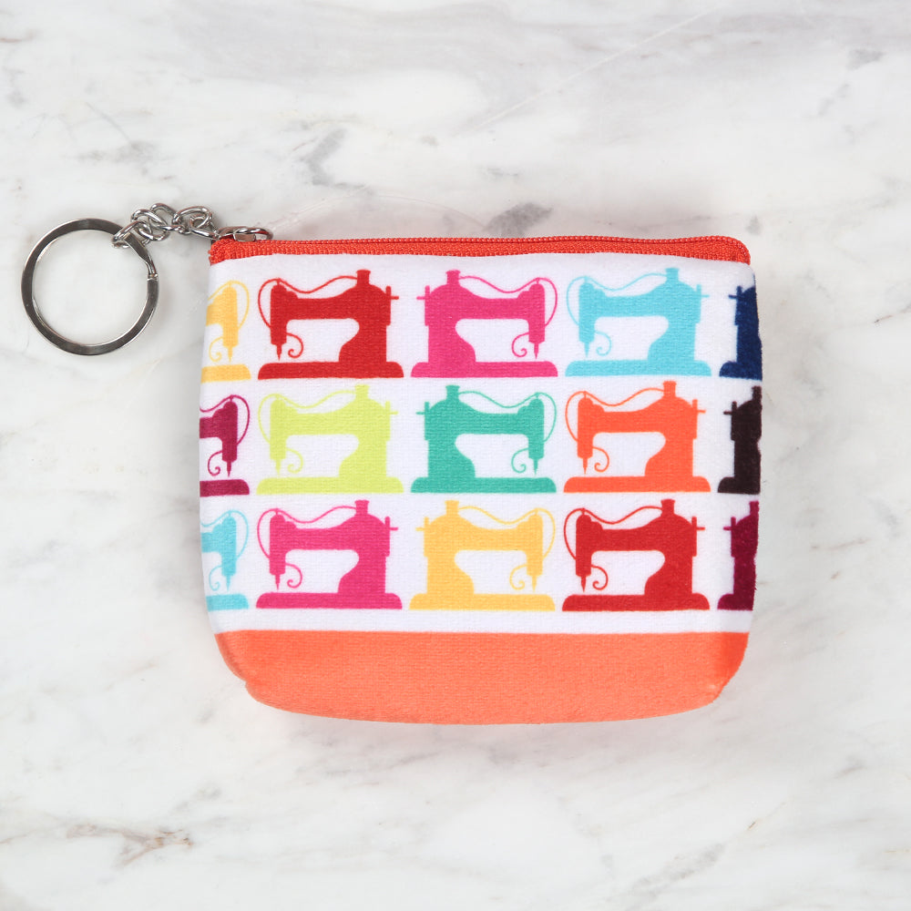 Sew Easy Kumaş Cüzdan Turuncu - 4646