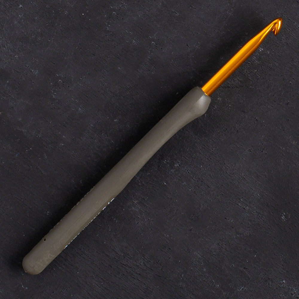 Tulip Etimo 5 mm 14 cm Kahverengi Yumuşak Saplı Yün Tığ - T15-800e