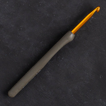 Tulip Etimo 5 mm 14 cm Kahverengi Yumuşak Saplı Yün Tığ - T15-800e