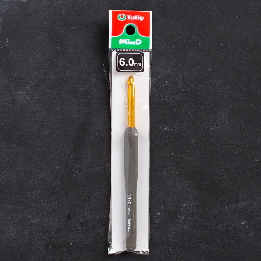 Tulip Etimo 6 mm 14 cm Kahverengi Yumuşak Saplı Yün Tığ - T15-100e