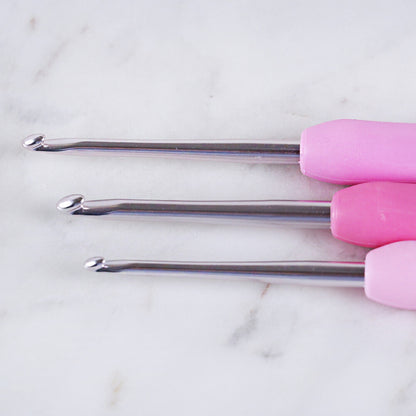 Tulip Etimo Rose Pembe Çantalı Yün Tığ Seti - Ter-15s