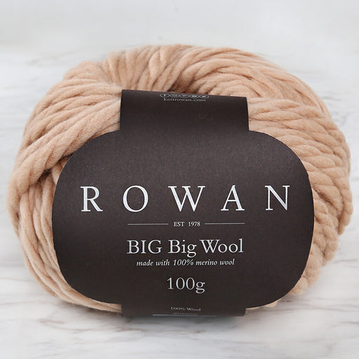Rowan BIG Big Wool Bej El Örgü İpi - 00211