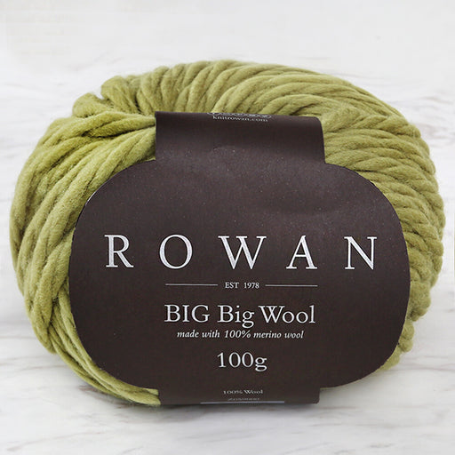Rowan BIG Big Wool Yeşil El Örgü İpi - 00215