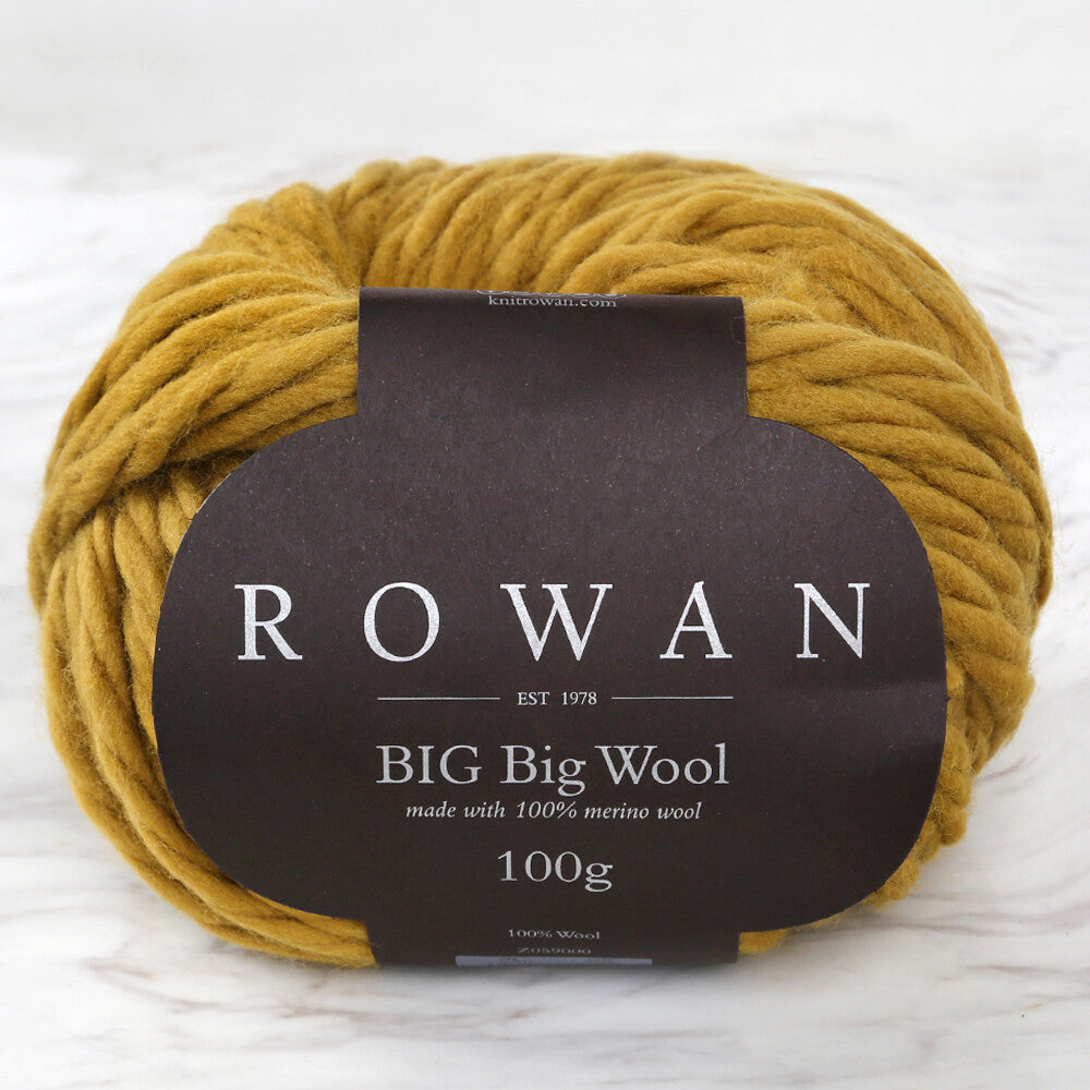 Rowan BIG Big Wool Hardal El Örgü İpi - 00218