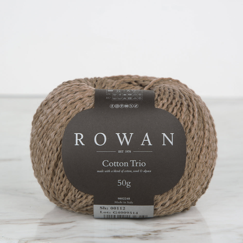 Rowan Cotton Trio Bej El Örgü İpi - 00112