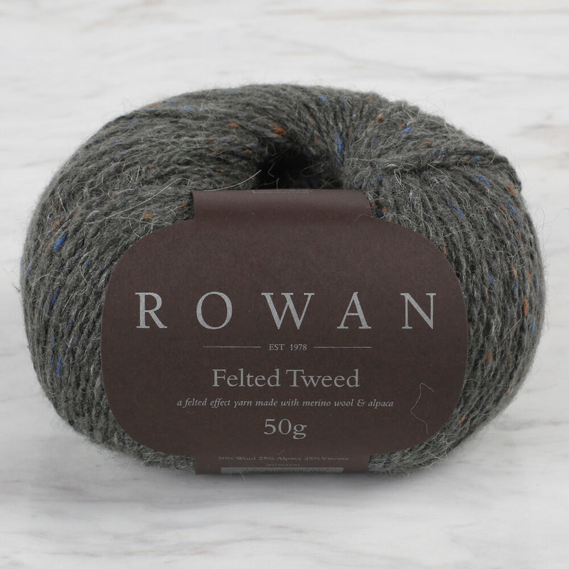 Rowan Felted Tweed 50gr  Yeşil El Örgü İpi - 172