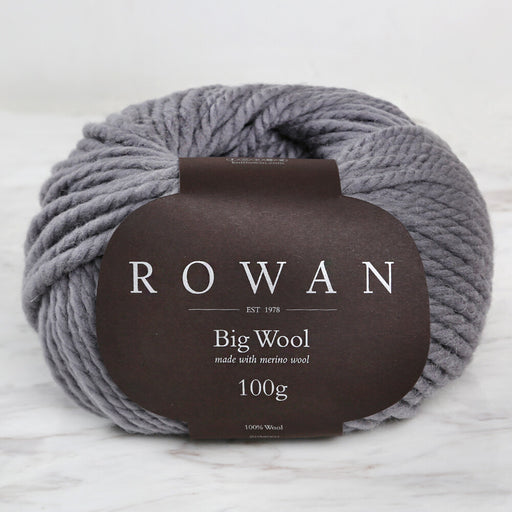 Rowan Big Wool Gri El Örgü İpi - 00056