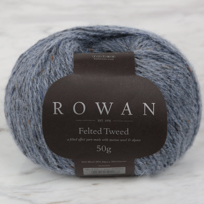 Rowan Felted Tweed 50gr Mavi El Örgü İpi - 173