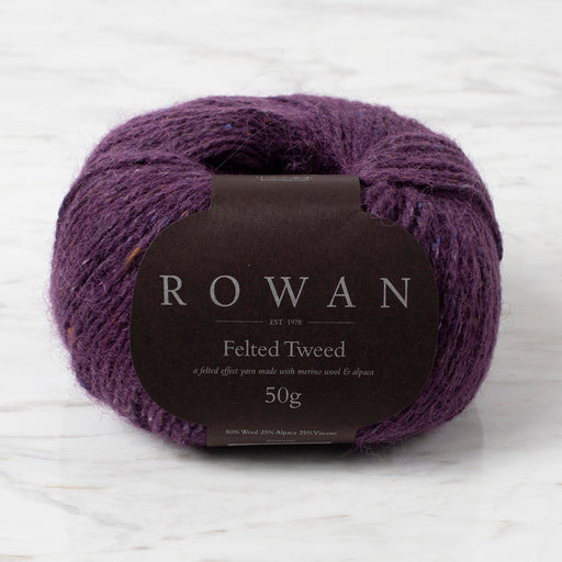 Rowan Felted Tweed 50gr Patlıcan Moru El Örgü İpi - 151