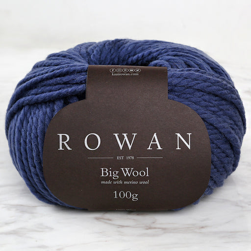 Rowan Big Wool Lacivert El Örgü İpi - 00026